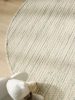 Kids rug Rocky Green ø 100 cm round