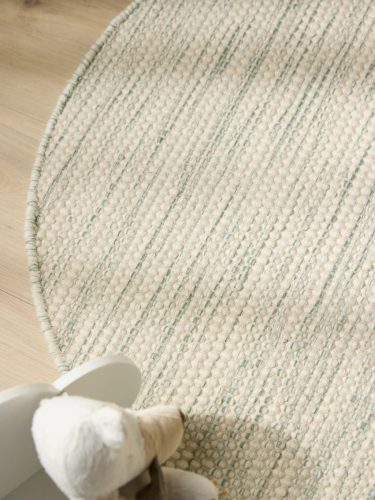 Kids rug Rocky Green ø 150 cm round