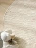 Kids rug Rocky Rose ø 100 cm round