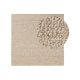 Gyapjúszőnyeg Patch Brown 200x200 cm