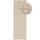 Wool futószőnyeg Patch Brown 80x250 cm