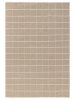 Wool Rug Gyda Taupe 15x15 cm Sample