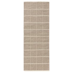 Wool Runner Gyda Taupe 70x200 cm