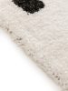 Shaggy rug Louise Black/White 120x170 cm