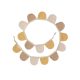Wall Hanging Hana Beige/Yellow 10x240 cm