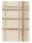 Wool rug Giorgio Cream/Beige 200x300 cm