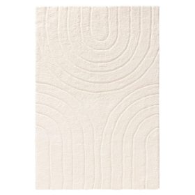 Shaggy rug Emy Cream 160x230 cm