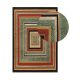 Kül- és Beltéri szőnyeg Ria Multicolour 15x15 cm Mintadarab
