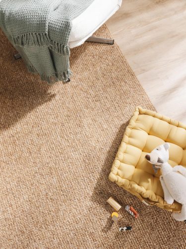 Washable Rug Enzo Light Brown 80x150 cm