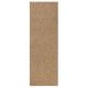 Washable Rug Enzo Light Brown 80x240 cm
