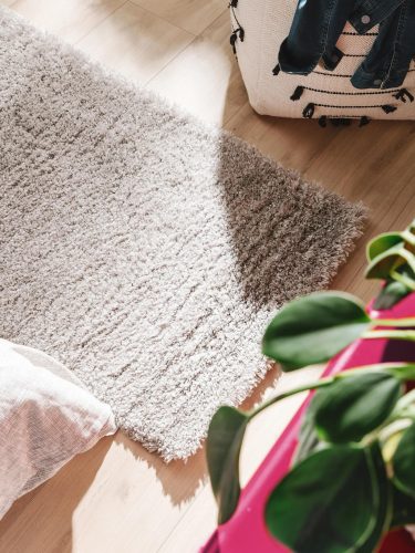 Shaggy rug Ricky Grey 70x200 cm
