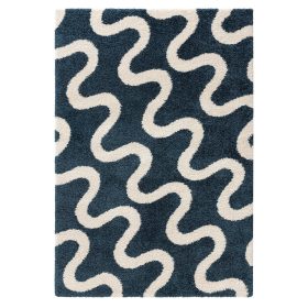 Shaggy rug Louise Blue 120x170 cm