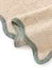Washable Kid's Rug Emilia Green 15x15 cm Sample
