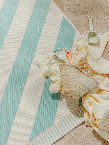 In- & Outdoor Rug Sunny Blue 80x150 cm