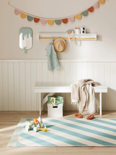 In- & Outdoor Rug Sunny Blue 80x150 cm