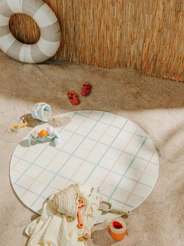In- & Outdoor Round Rug Sunny Multicolour ø 120 cm round