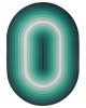 Flat Weave Rug Anko Green 15x15 cm Sample