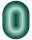 Flat Weave Rug Anko Green 140x200 cm