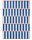 Flat Weave Rug Rory Blue 120x170 cm