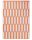 Flat Weave Rug Rory Orange 15x15 cm Sample
