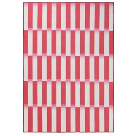 Flat Weave Rug Rory Red 160x230 cm