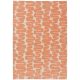 Rug Ally Orange 15x15 cm Sample