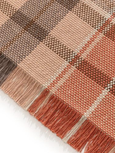 Cotton Rug Lucy Rose 15x15 cm Sample