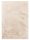 Fur Rug Furry Beige 60x120 cm