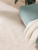 Fur Rug Furry Beige 80x150 cm