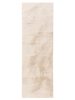 Fur Rug Furry Beige 80x250 cm