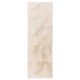 Fur Rug Furry Beige 80x250 cm