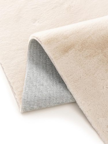 Fur Rug Furry Beige 80x300 cm