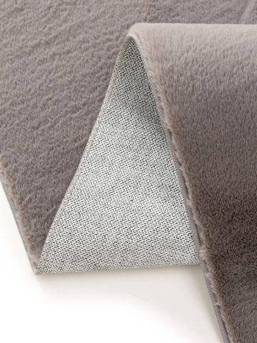 Fur Rug Furry Grey 200x290 cm
