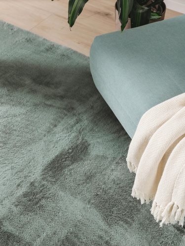 Fur Rug Furry Green 160x230 cm