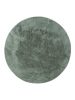 Fur Rug Furry Green ø 200 cm round