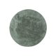 Fur Rug Furry Green ø 200 cm round