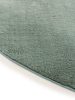 Fur Rug Furry Green ø 200 cm round