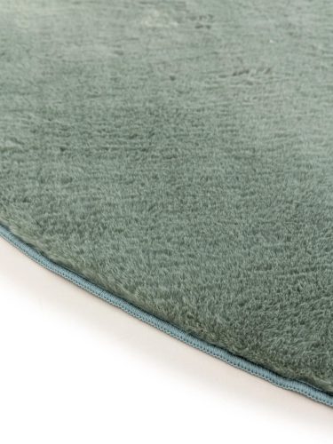 Fur Rug Furry Green ø 200 cm round