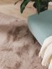 Fur Rug Furry Taupe 140x200 cm