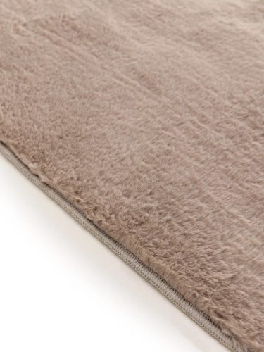 Fur Rug Furry Taupe 200x290 cm