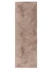 Fur Rug Furry Taupe 80x300 cm