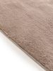 Fur Rug Furry Taupe 80x300 cm