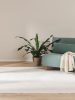 Fur Rug Furry Cream 120x170 cm