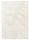 Fur Rug Furry Cream 80x150 cm