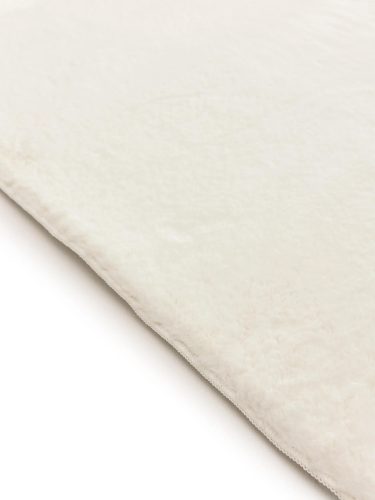 Fur Rug Furry Cream 80x300 cm