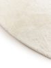 Fur Rug Furry Cream ø 160 cm round