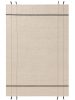 Wool Rug Kambiz Cream/Charcoal 160x230 cm
