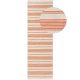 In- & Outdoor futószőnyeg Rida Beige/Orange 80x250 cm