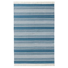 In- & Outdoor Rug Siena Petrol 15x15 cm Sample