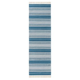 In- & Outdoor Runner Siena Petrol 80x250 cm